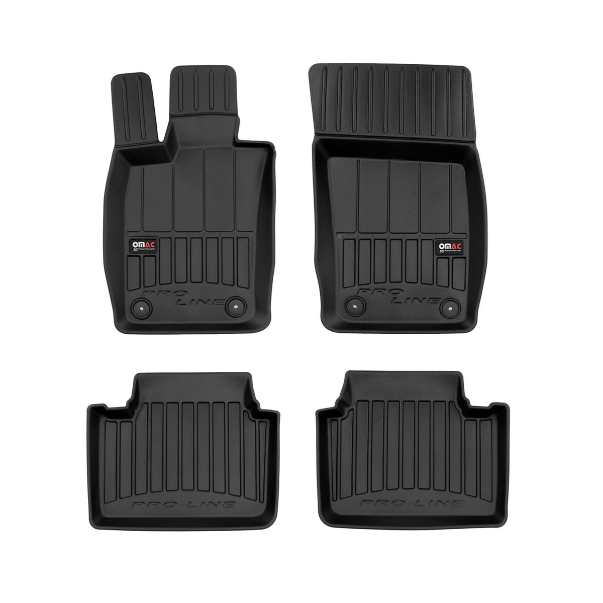 Porsche Panamera Floor Mat - Omac - Premium TPE - Black - '17-'23